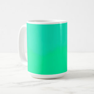 Spring Green Gradient Coffee Mug