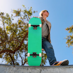 Spring Green Gradient  Skateboard