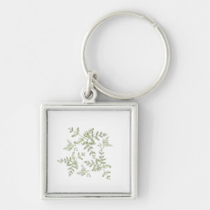 spring green keychain