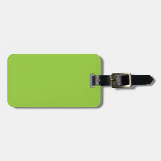 Spring Green - Light Green Template Blank Luggage Tag
