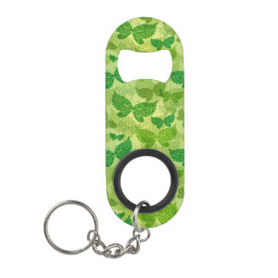 Spring Green Pattern Mini Bottle Opener