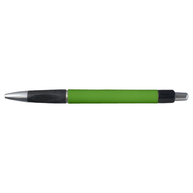 Spring Green Solid Colour All-Occasion Customizabl Pen (Front)