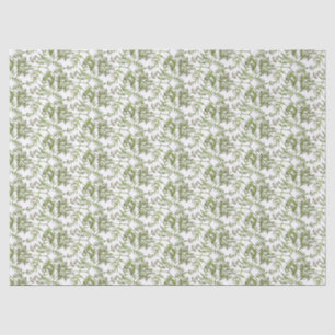 spring green tissue paper