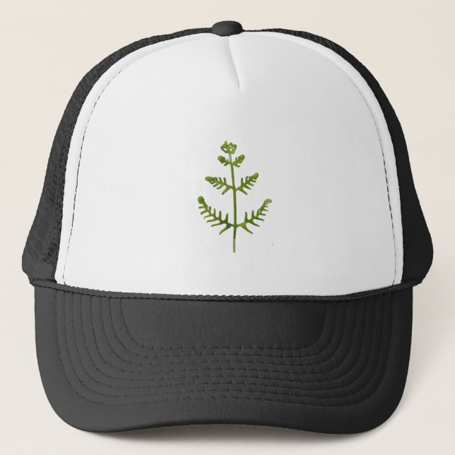 spring green  trucker hat (Front)