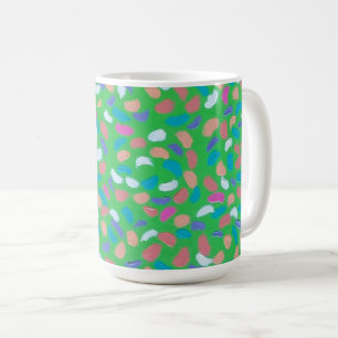 Spring Greens Painterly Art  Coffee Mug