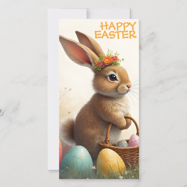 Spring Greetings from the Easter Bunny (Front)