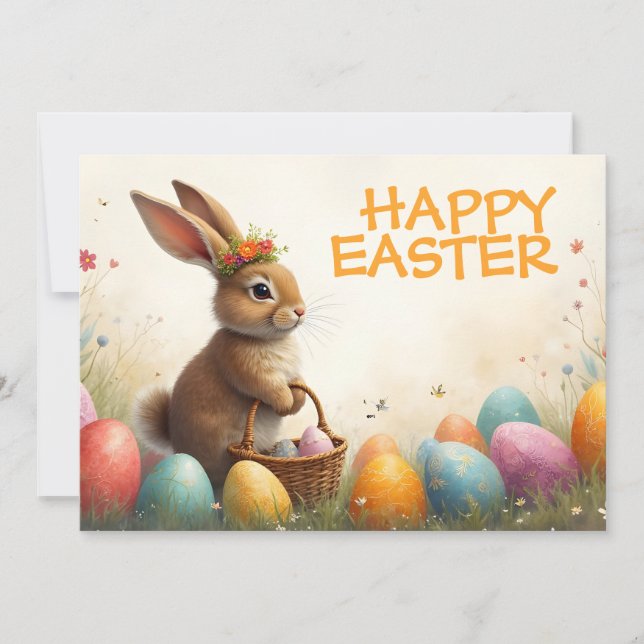 Spring Greetings from the Easter Bunny (Front)