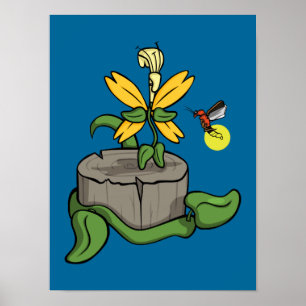 Spring Greets Summer Poster