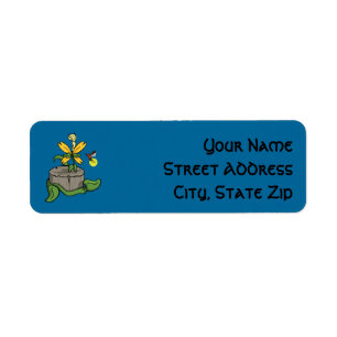 Spring Greets Summer Return Address Label