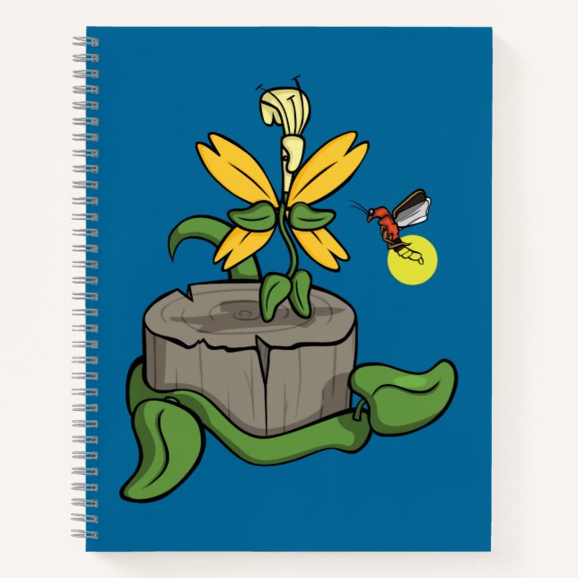 Spring Greets Summer Spiral Notebook (Front)