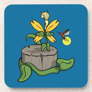 Spring Greets Summer Square Coaster