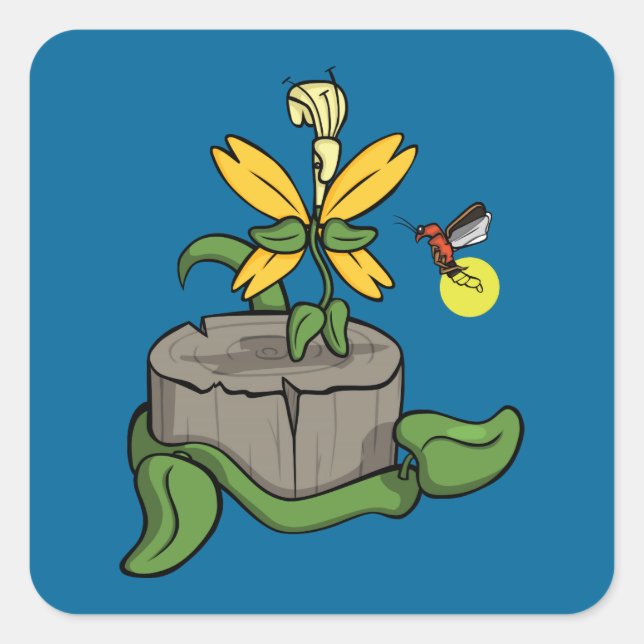 Spring Greets Summer Sticker (Front)