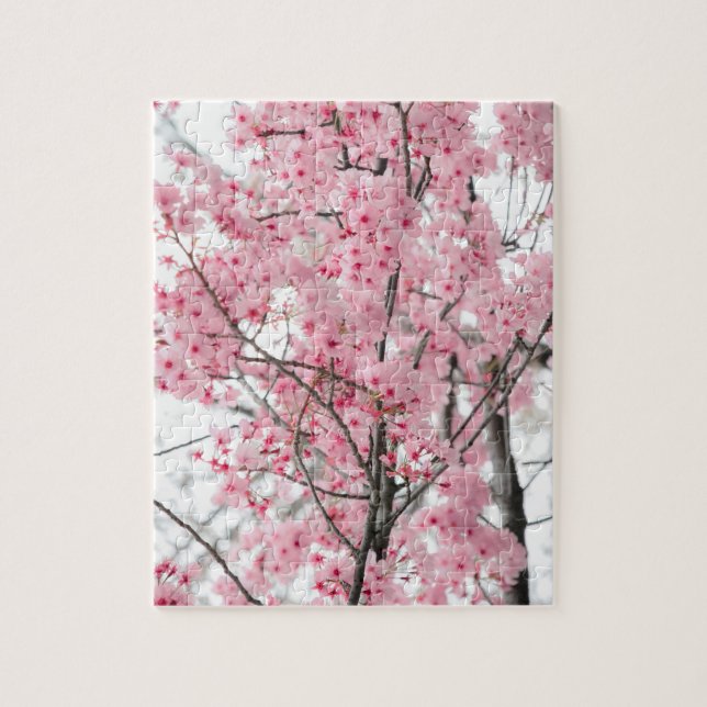 Spring Hanami Festival, Cherry Blossoms Jigsaw Puzzle (Vertical)