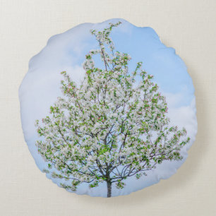 Spring - Happy Easter Round Pillow