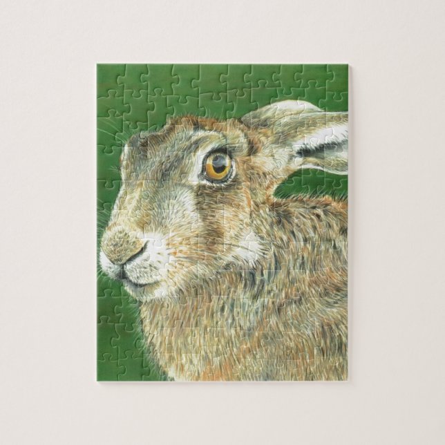 Spring Hare Jigsaw Puzzle (Vertical)