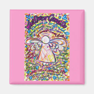 Spring Hearts Cancer Angel Magnet