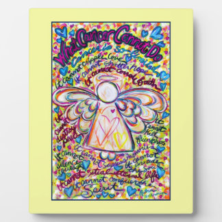 Spring Hearts Cancer Angel Painting Poem Plaque