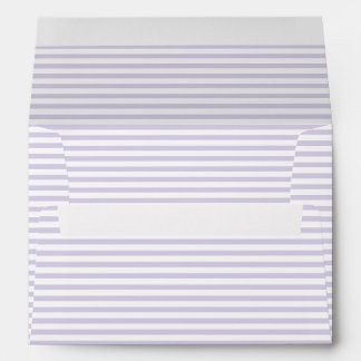 Spring Heritage Stripes | Dusty Lavender ll Envelope