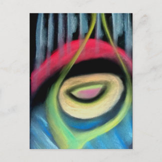 Spring hides postcard