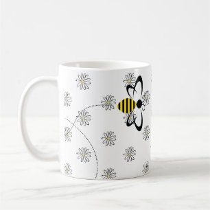 Spring Home Decor with Bees Coffee Mug