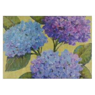 Spring Hydrangeas I Cutting Board