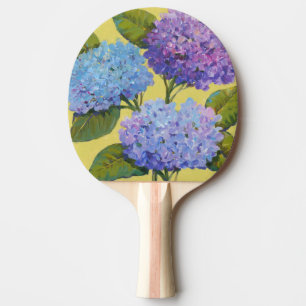 Spring Hydrangeas I Ping Pong Paddle
