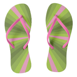 Spring Illusion Illusion Flip Flops