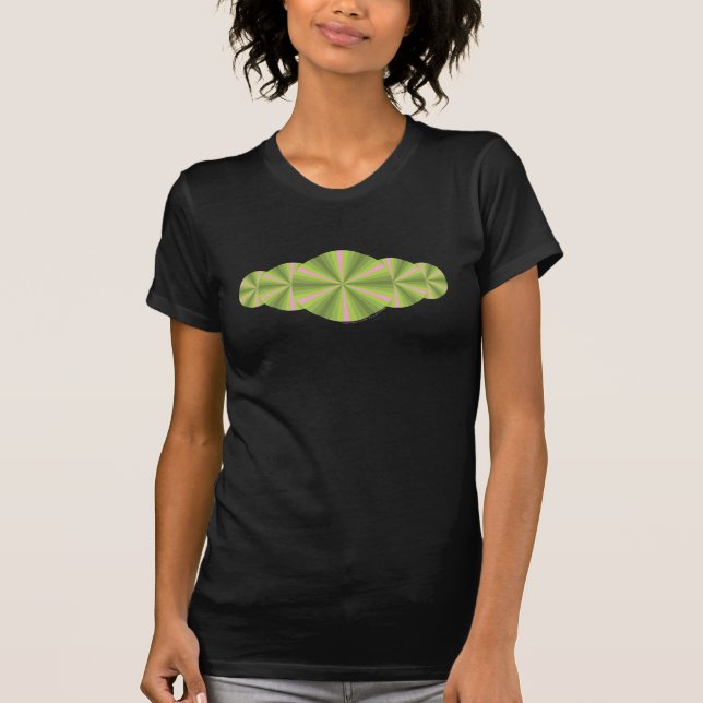 Spring Illusion Women's Dark Shirt (Front)