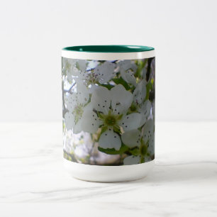Spring in Bloom Two-Tone Coffee Mug