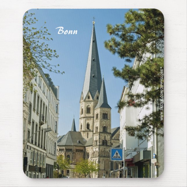 Spring in Bonn Mouse Pad (Front)