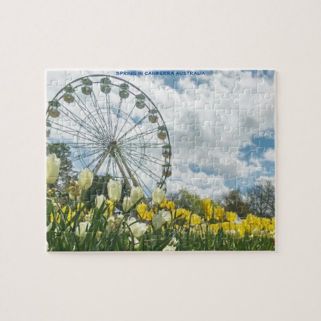 Spring in Canberra  Australia Jigsaw Puzzle (Horizontal)