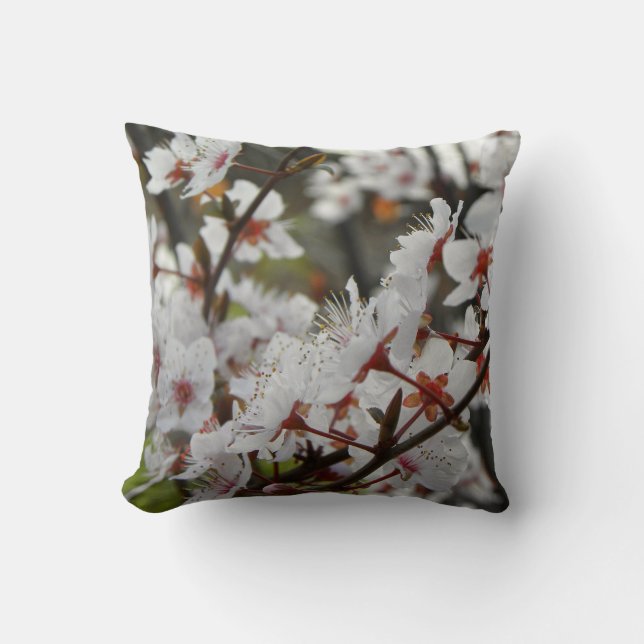 Spring in Canberra double-sided Throw Pillow (Front)