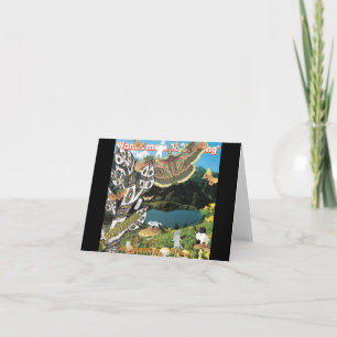 Spring in Germany Thank You Card