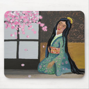 Spring in Japan Mouse Pad