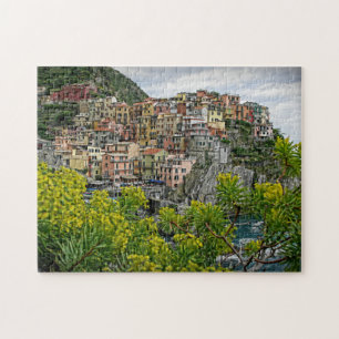 Spring in Manarola, Italia - 11x14 - 252 pcs. Jigsaw Puzzle