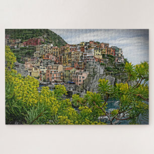 Spring in Manarola, Italia - 20x30 - 1014 pcs. Jigsaw Puzzle