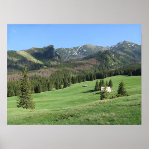 Spring in Tatras mountains Poster