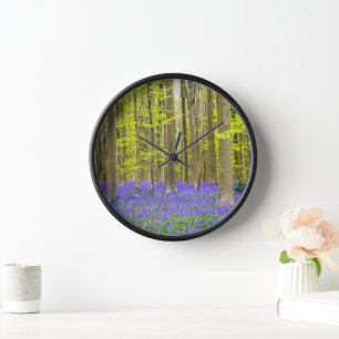 Spring in the Blue Forest Clock