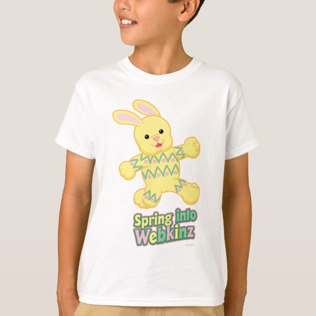 Spring Into Webkinz! T-Shirt (Front)