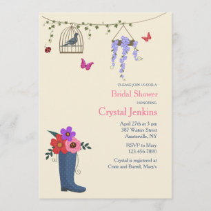 Spring Is Here Invitation