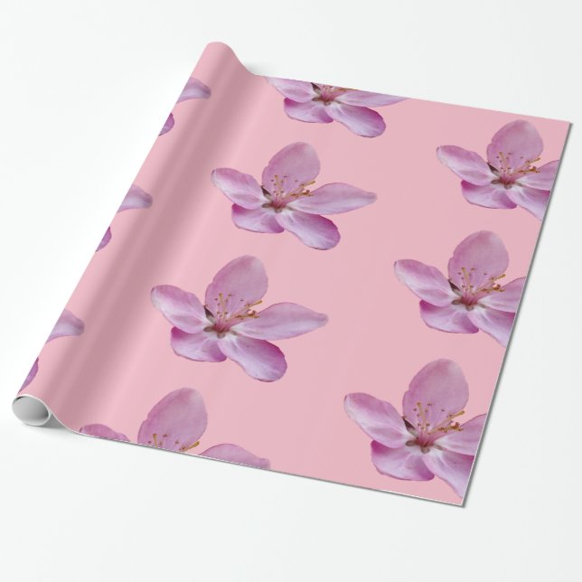spring is here wrapping paper (Unrolled)