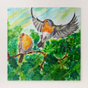 Spring Jigsaw Puzzle Birds