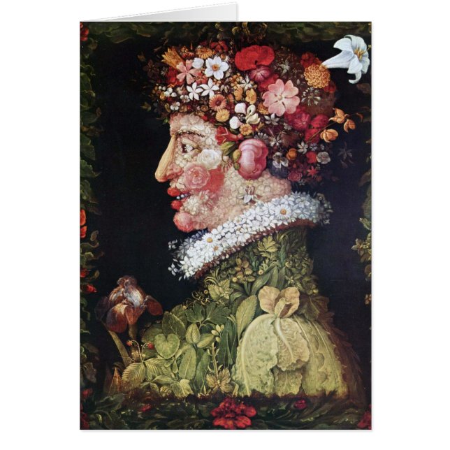 Spring (La Primavera) Giuseppe Arcimboldo (Front)