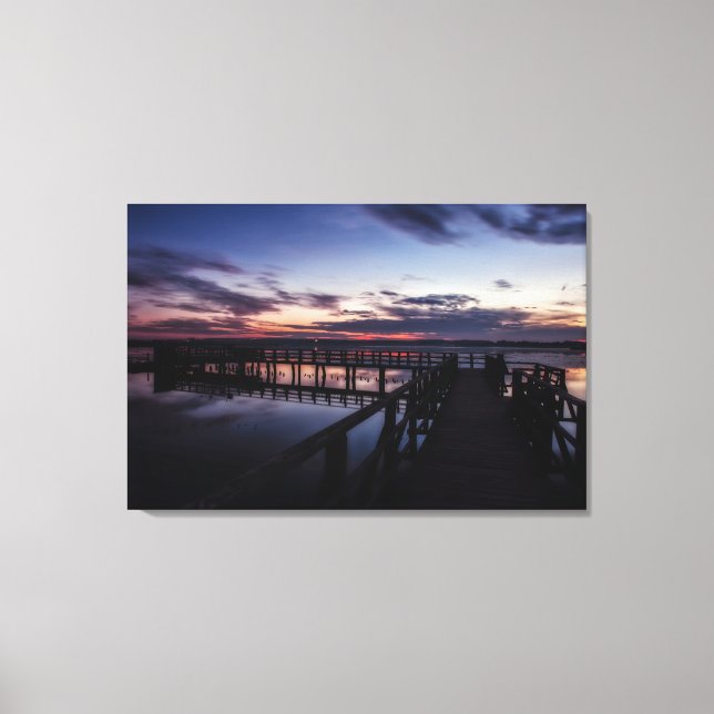 Spring lake canvas print (Front)