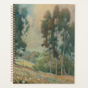 Spring Landscape (1911)  Serene Watercolor Scenery Planner