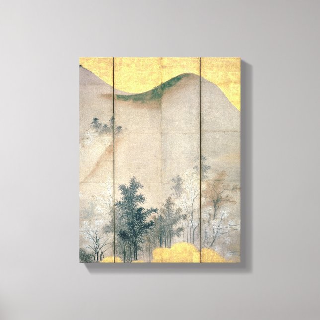 Spring Landscape Canvas Print (Front)