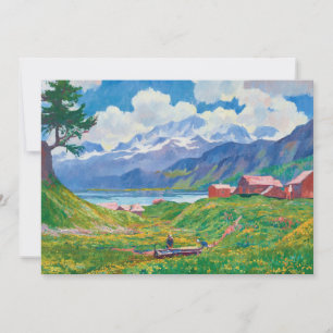 Spring Landscape   Giovanni Giacometti