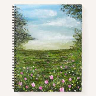 Spring Landscape Notebook