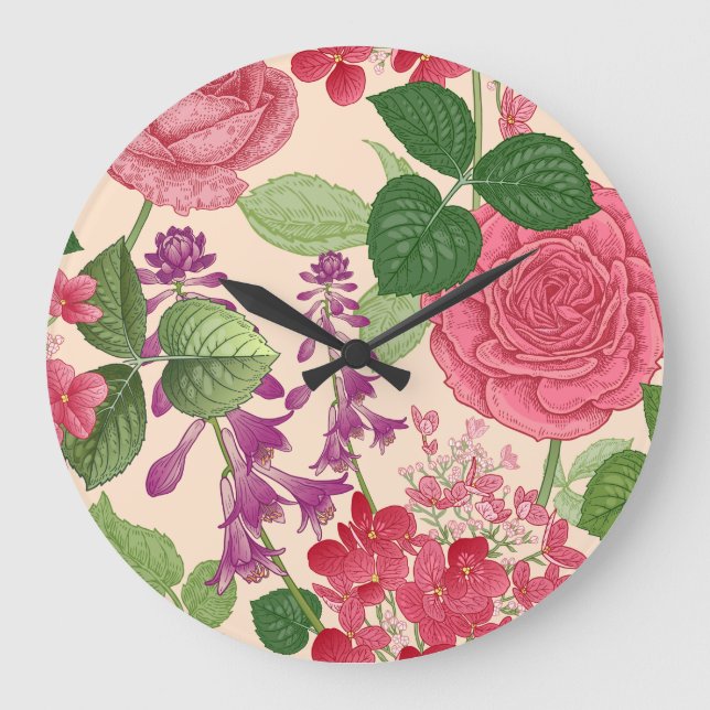 spring large clock (Front)