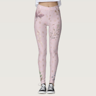 SPRING LIGHT MAUVE LEGGINGS